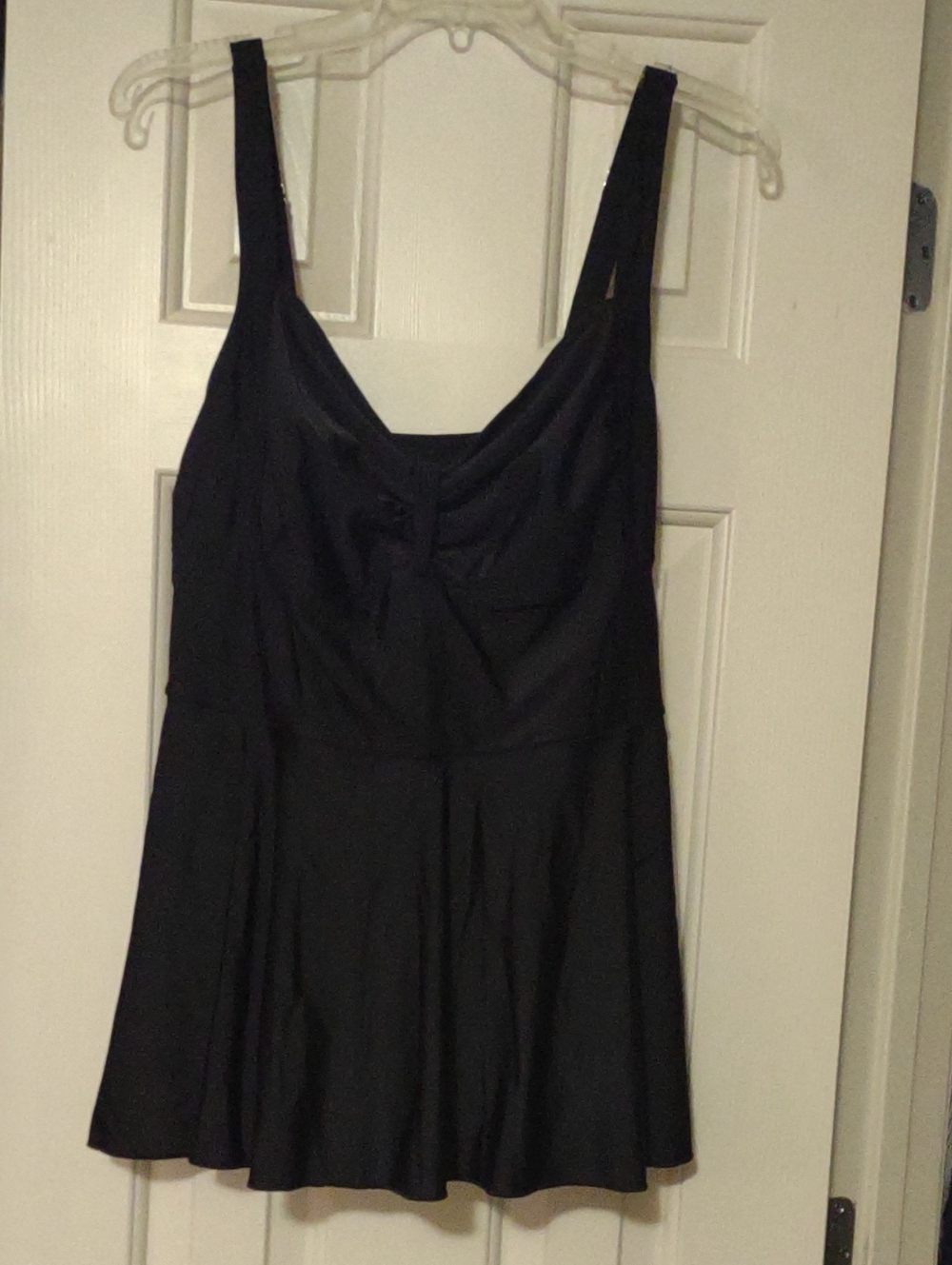 Classic Black Sleeveless Skater Dress